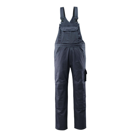 Dark Navy - Front - Mascot Mens Industry Lowell Bib And Brace Overall