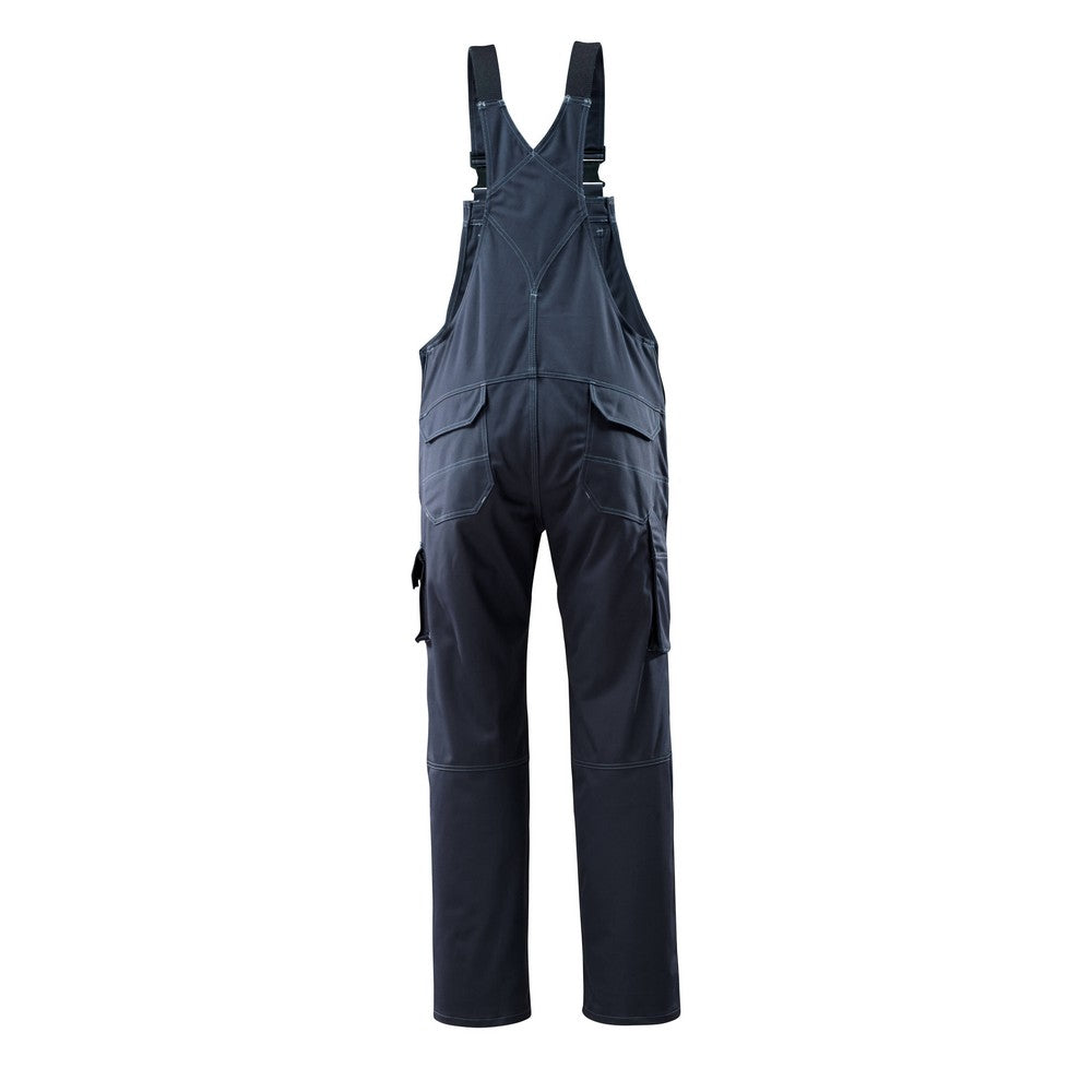 Dark Navy - Back - Mascot Mens Industry Lowell Bib And Brace Overall