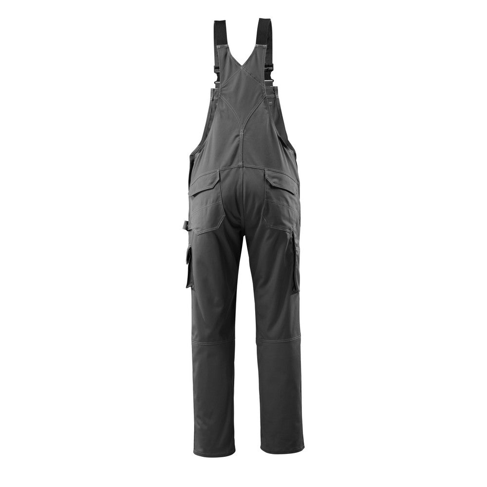 Dark Anthracite - Back - Mascot Mens Industry Lowell Bib And Brace Overall