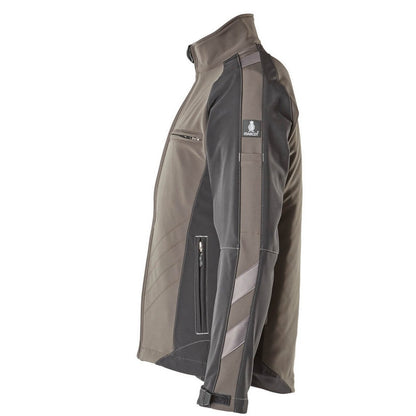Dark Anthracite-Black - Lifestyle - Mascot Mens Unique Dresden Soft Shell Jacket