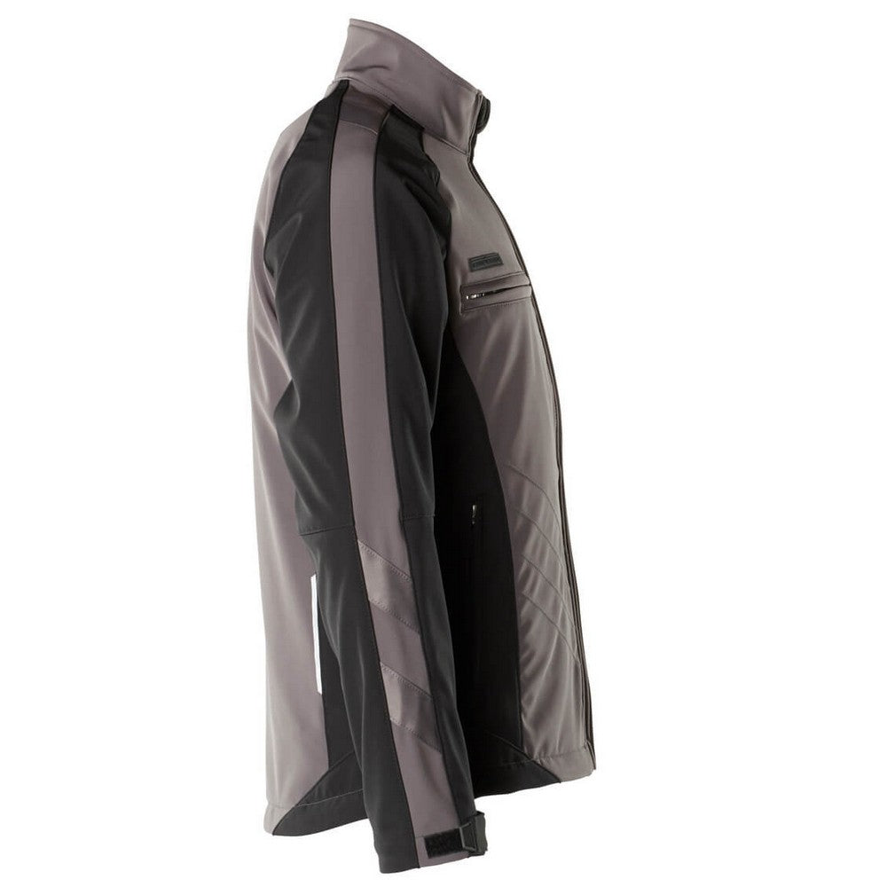 Anthracite-Black - Side - Mascot Mens Unique Dresden Soft Shell Jacket