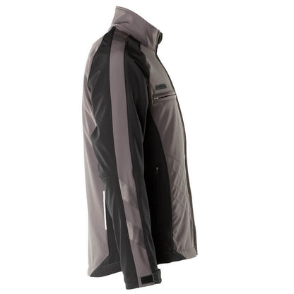 Anthracite-Black - Side - Mascot Mens Unique Dresden Soft Shell Jacket