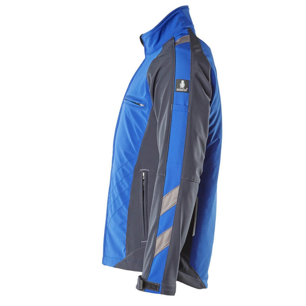 Royal Blue-Dark Navy - Lifestyle - Mascot Mens Unique Dresden Soft Shell Jacket