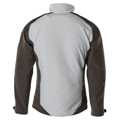 White-Dark Anthracite - Back - Mascot Mens Unique Dresden Soft Shell Jacket