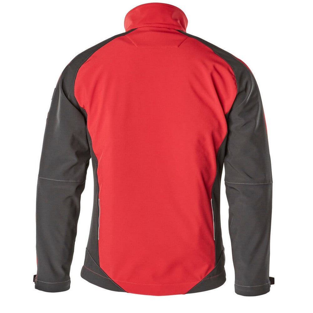 Red-Black - Back - Mascot Mens Unique Dresden Soft Shell Jacket
