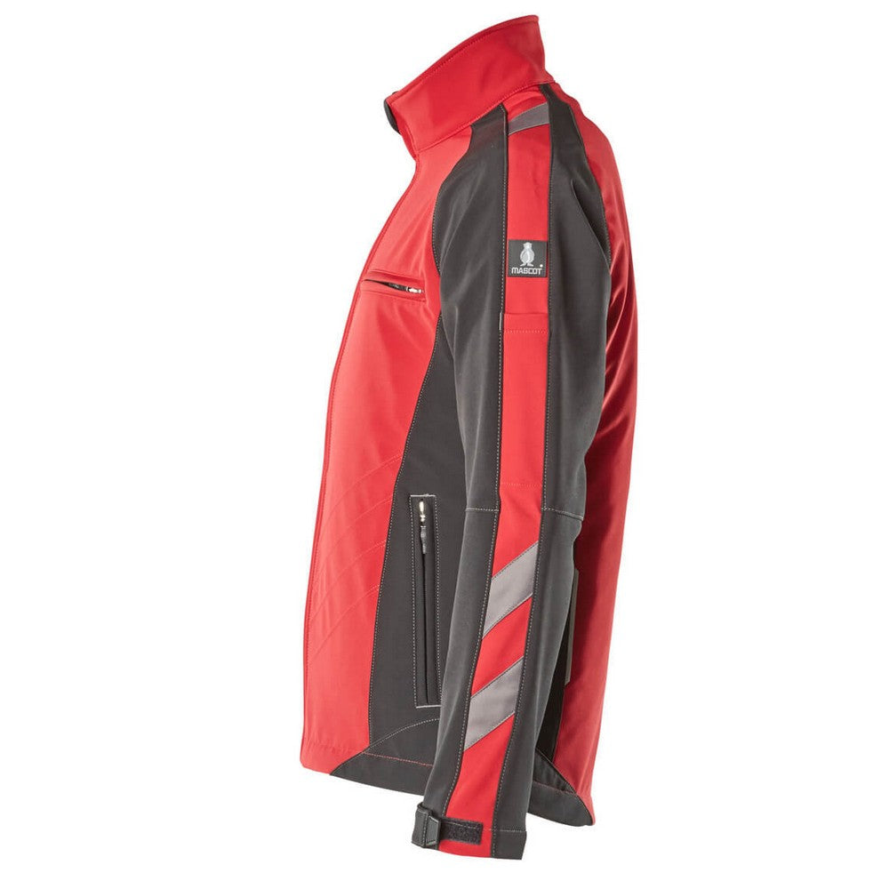 Red-Black - Lifestyle - Mascot Mens Unique Dresden Soft Shell Jacket