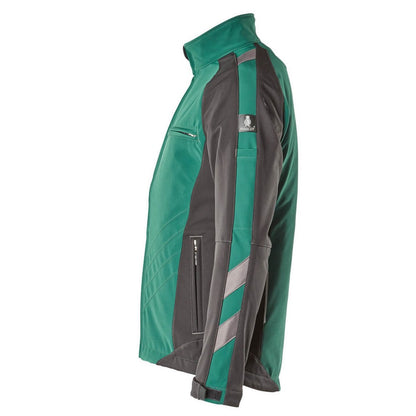 Green-Black - Lifestyle - Mascot Mens Unique Dresden Soft Shell Jacket