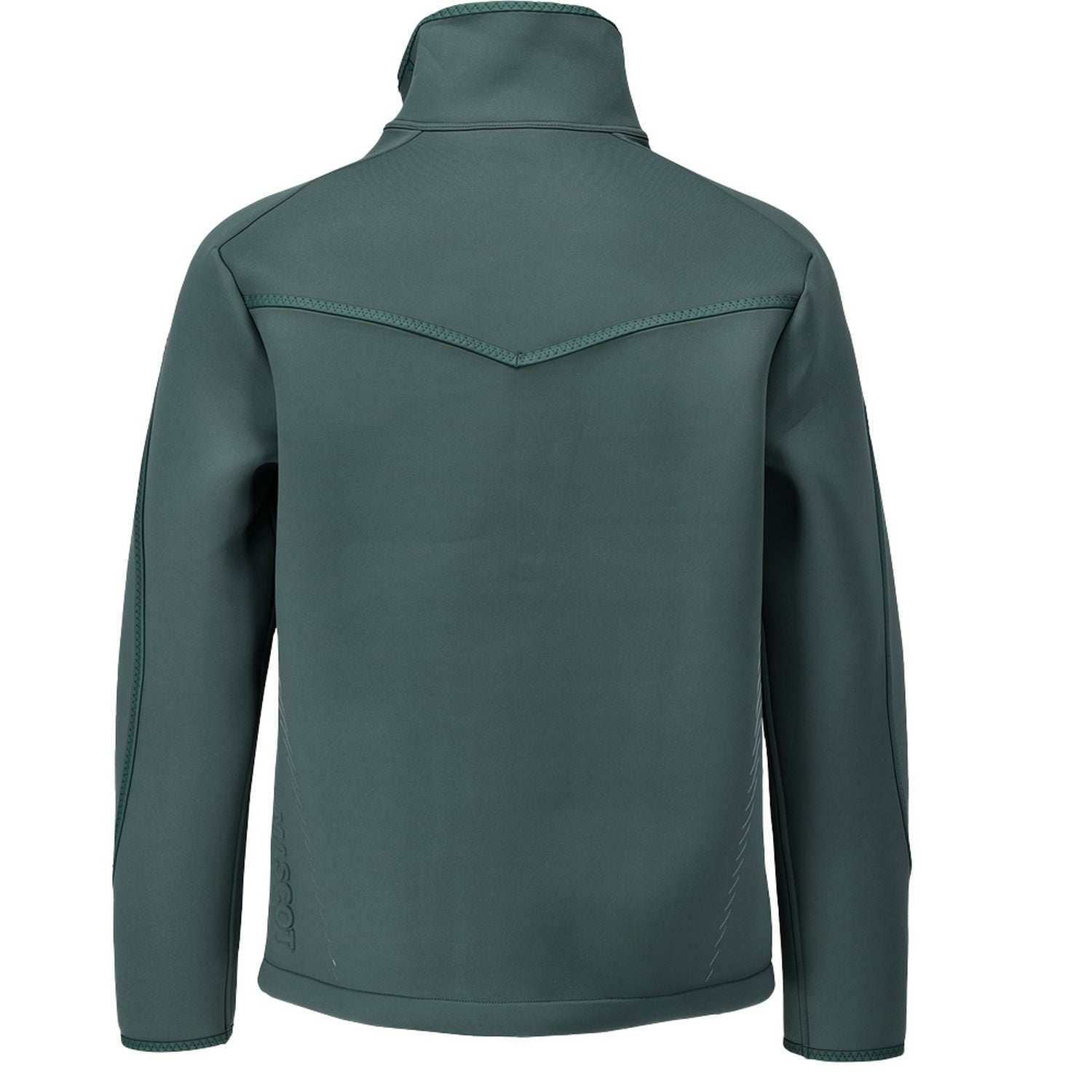 Forest Green - Back - Mascot Mens Customised Stretch Soft Shell Jacket