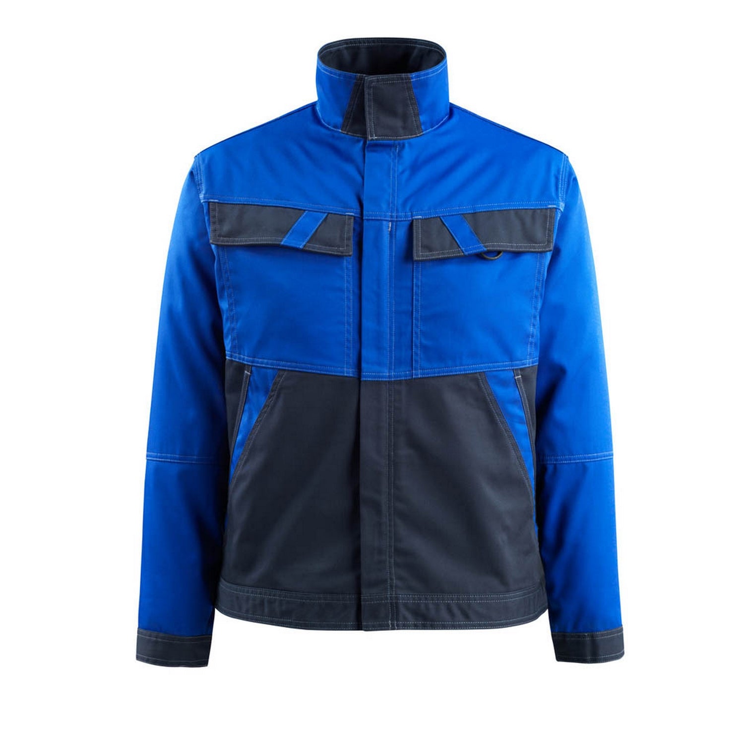 Royal Blue-Dark Navy - Front - Mascot Mens Dubbo Lightweight Jacket