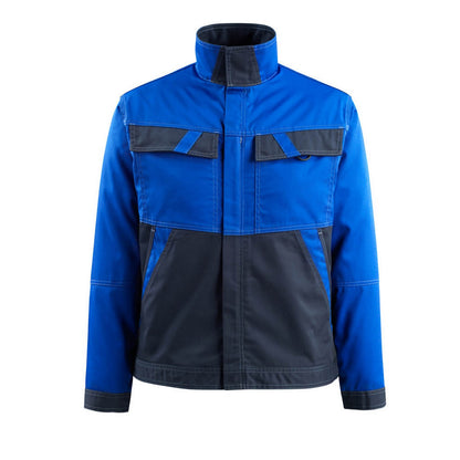 Royal Blue-Dark Navy - Front - Mascot Mens Dubbo Lightweight Jacket