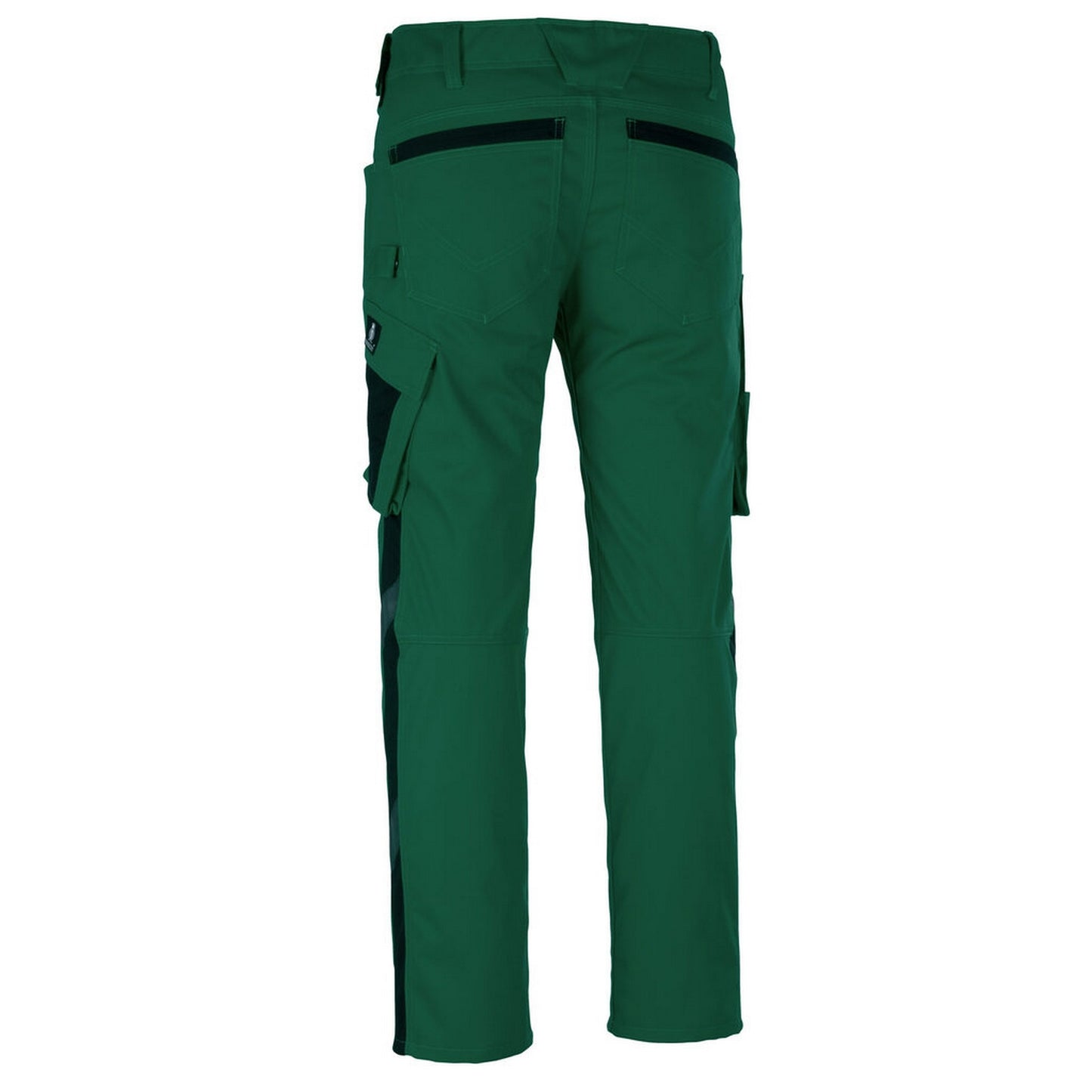 Green-Black - Back - Mascot Mens Unique Work Trousers