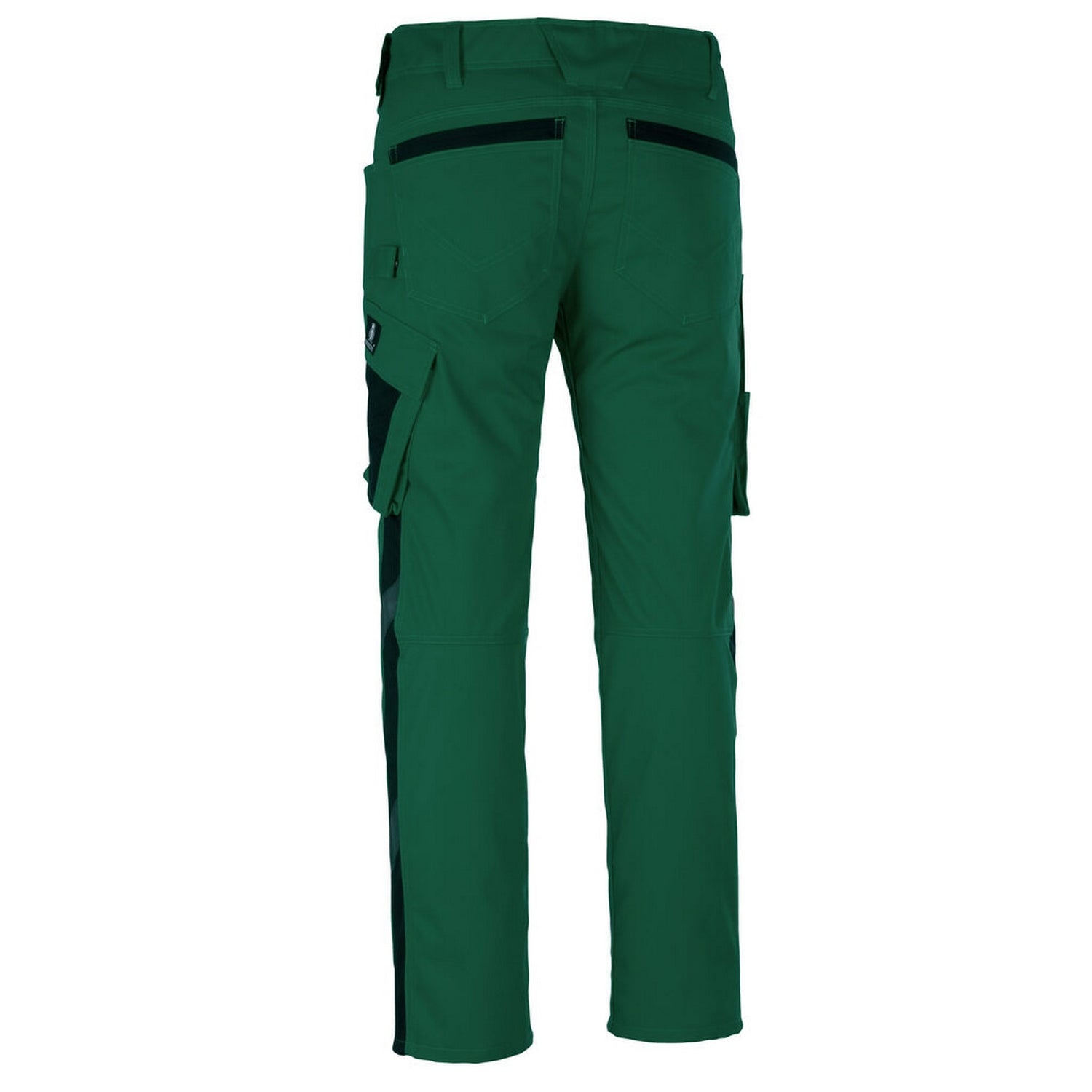 Green-Black - Back - Mascot Mens Unique Work Trousers