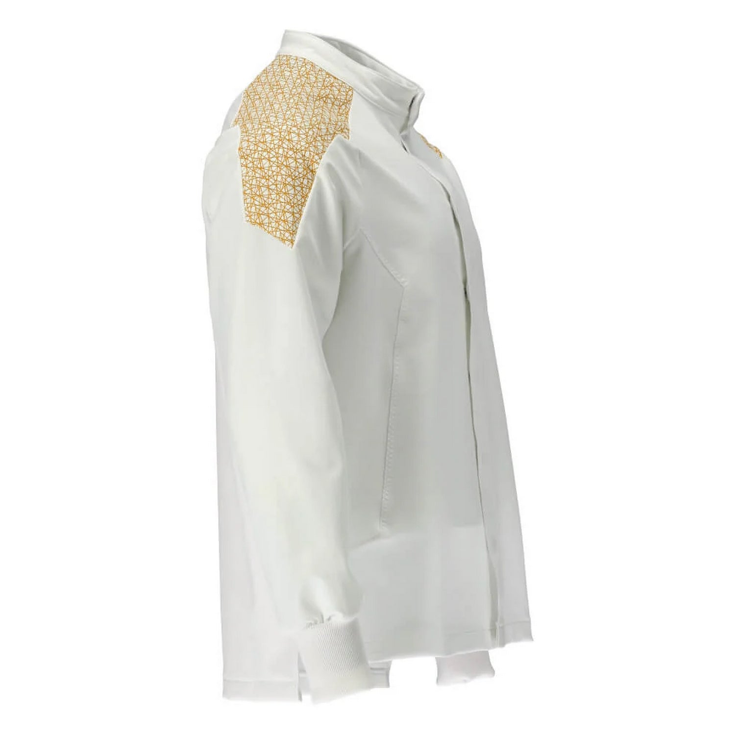White-Curry - Back - Mascot Mens Food & Care Contrast Panel Chef Jacket