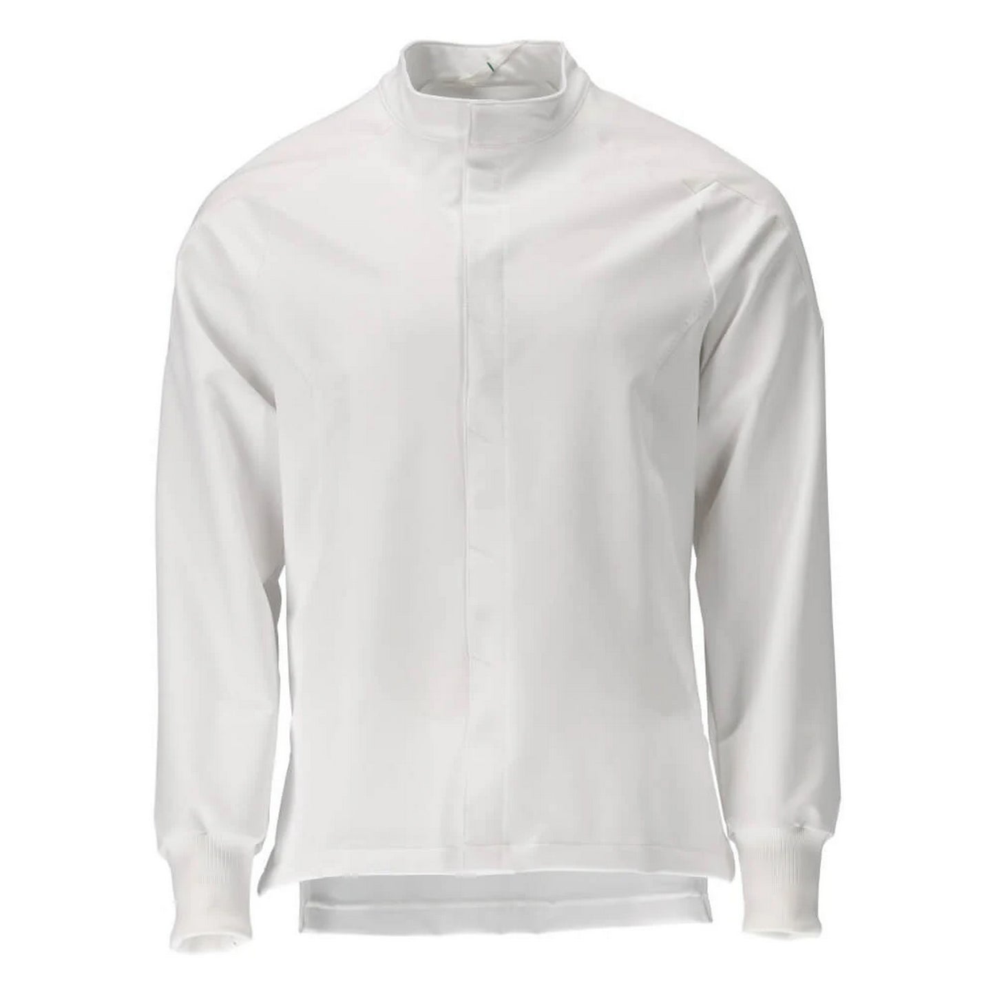 White - Front - Mascot Mens Food & Care Contrast Panel Chef Jacket