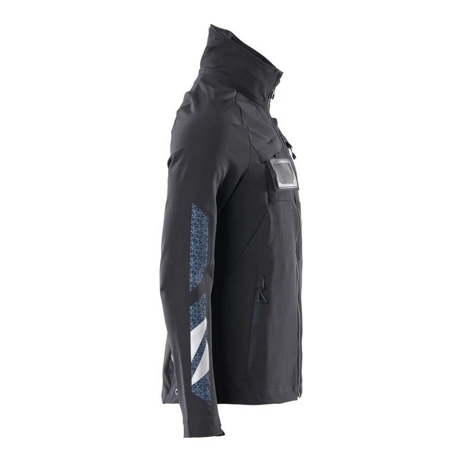 Dark Navy - Back - Mascot Mens Accelerate Soft Shell Jacket