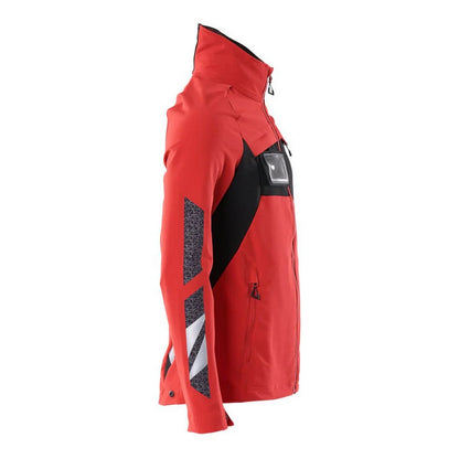 Traffic Red-Black - Back - Mascot Mens Accelerate Soft Shell Jacket