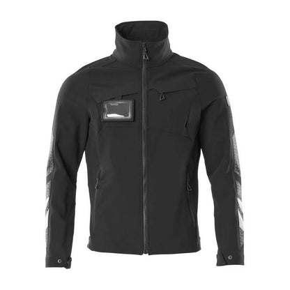 Black - Front - Mascot Mens Accelerate Soft Shell Jacket