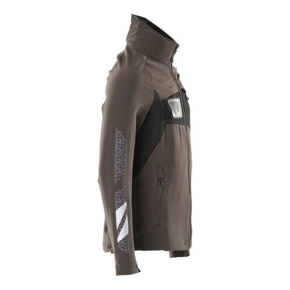Dark Anthracite-Black - Back - Mascot Mens Accelerate Soft Shell Jacket