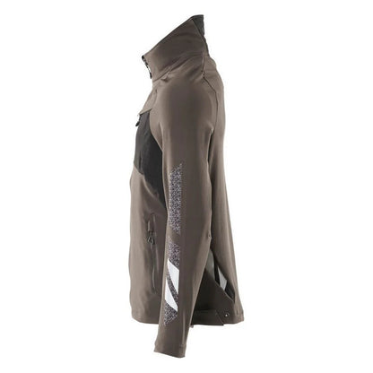 Dark Anthracite-Black - Side - Mascot Mens Accelerate Soft Shell Jacket
