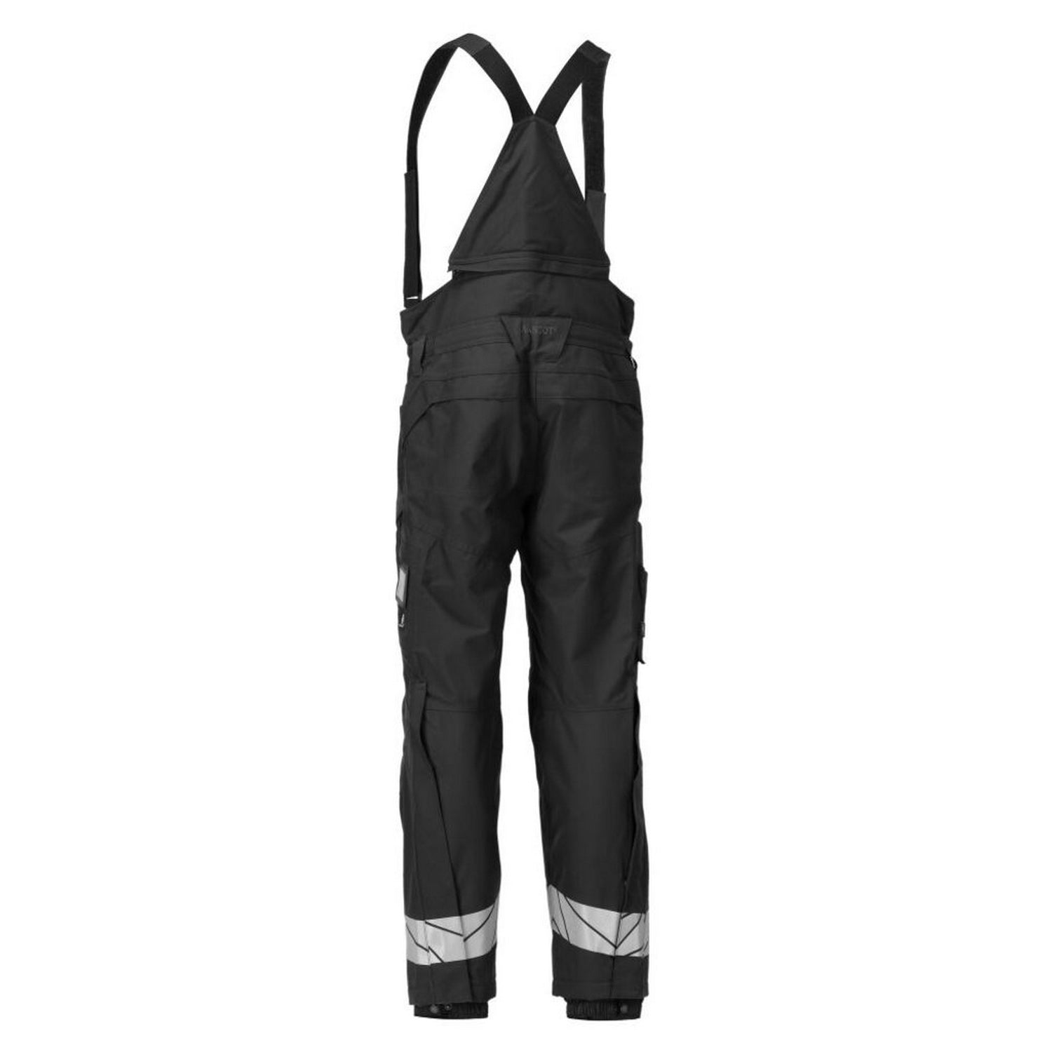 Black - Back - Mascot Mens Hardwearing Winter Trousers