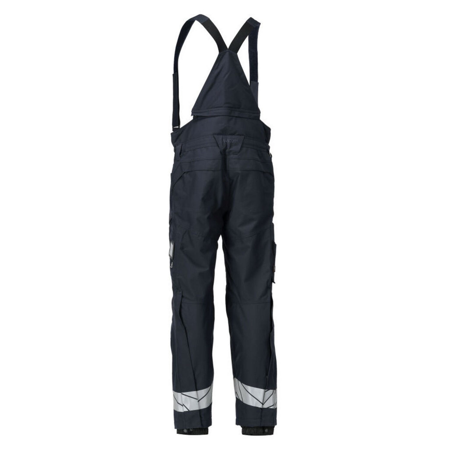Dark Navy - Back - Mascot Mens Hardwearing Winter Trousers