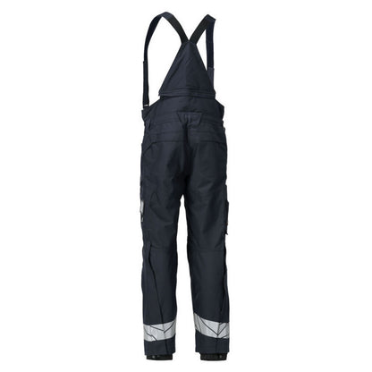 Dark Navy - Back - Mascot Mens Hardwearing Winter Trousers