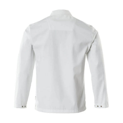 White - Back - Mascot Mens Food & Care Plain Chef Jacket