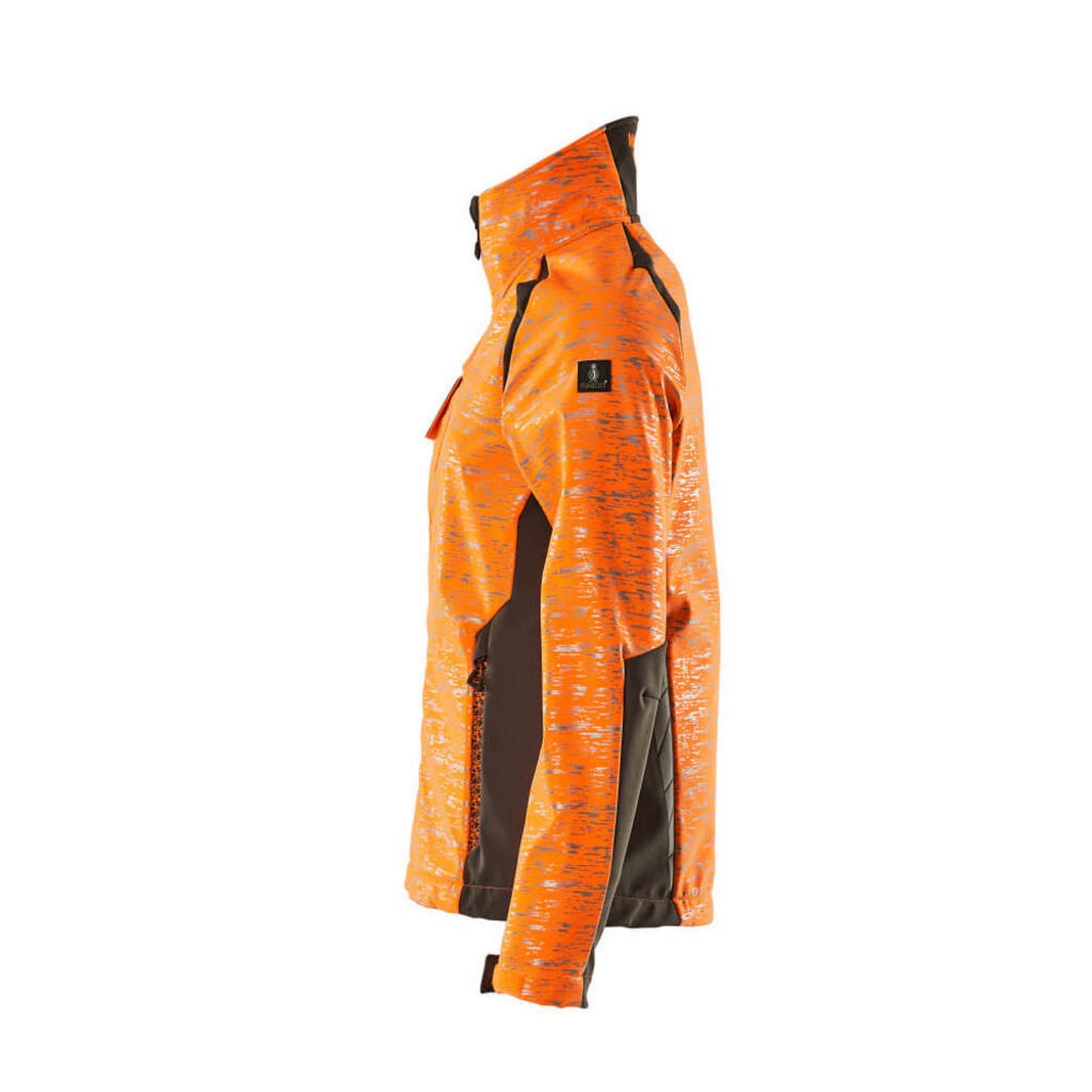 Hi Vis Orange-Dark Anthracite - Lifestyle - Mascot Womens-Ladies Accelerate Safe High-Vis Soft Shell Jacket