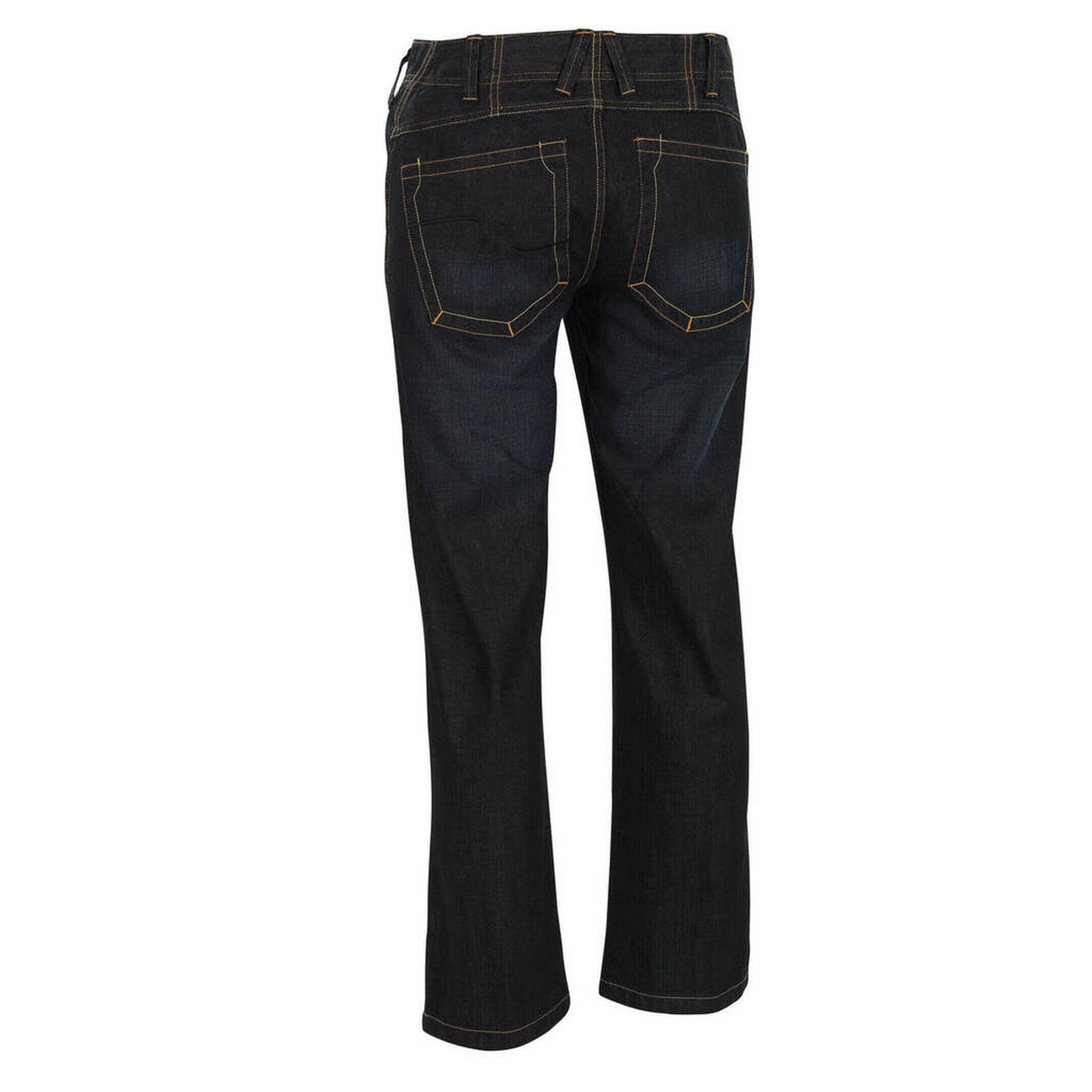 Dark Denim Blue - Back - Mascot Mens Frontline Cotton Jeans