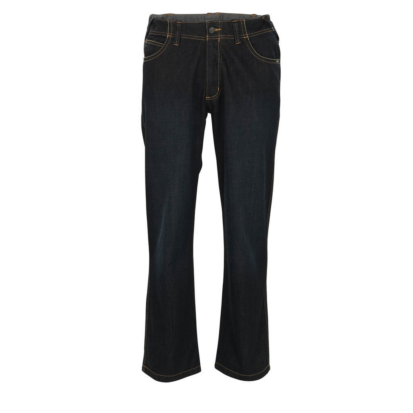 Dark Denim Blue - Front - Mascot Mens Frontline Cotton Jeans