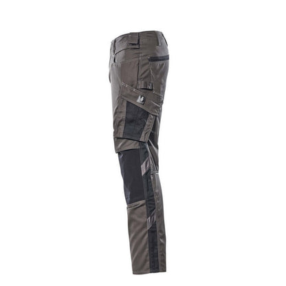 Dark Anthracite-Black - Lifestyle - Mascot Mens Mannheim Unique Work Trousers