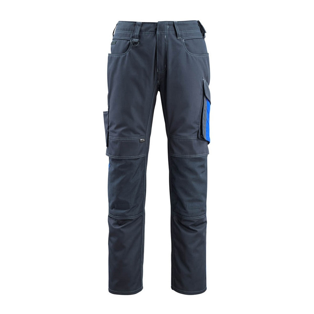 Dark Navy-Royal Blue - Front - Mascot Mens Mannheim Unique Work Trousers