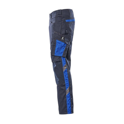 Dark Navy-Royal Blue - Lifestyle - Mascot Mens Mannheim Unique Work Trousers