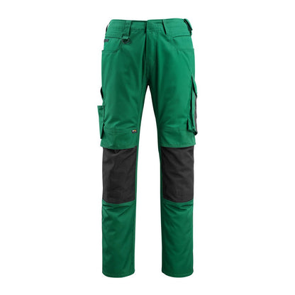Green-Black - Front - Mascot Mens Mannheim Unique Work Trousers