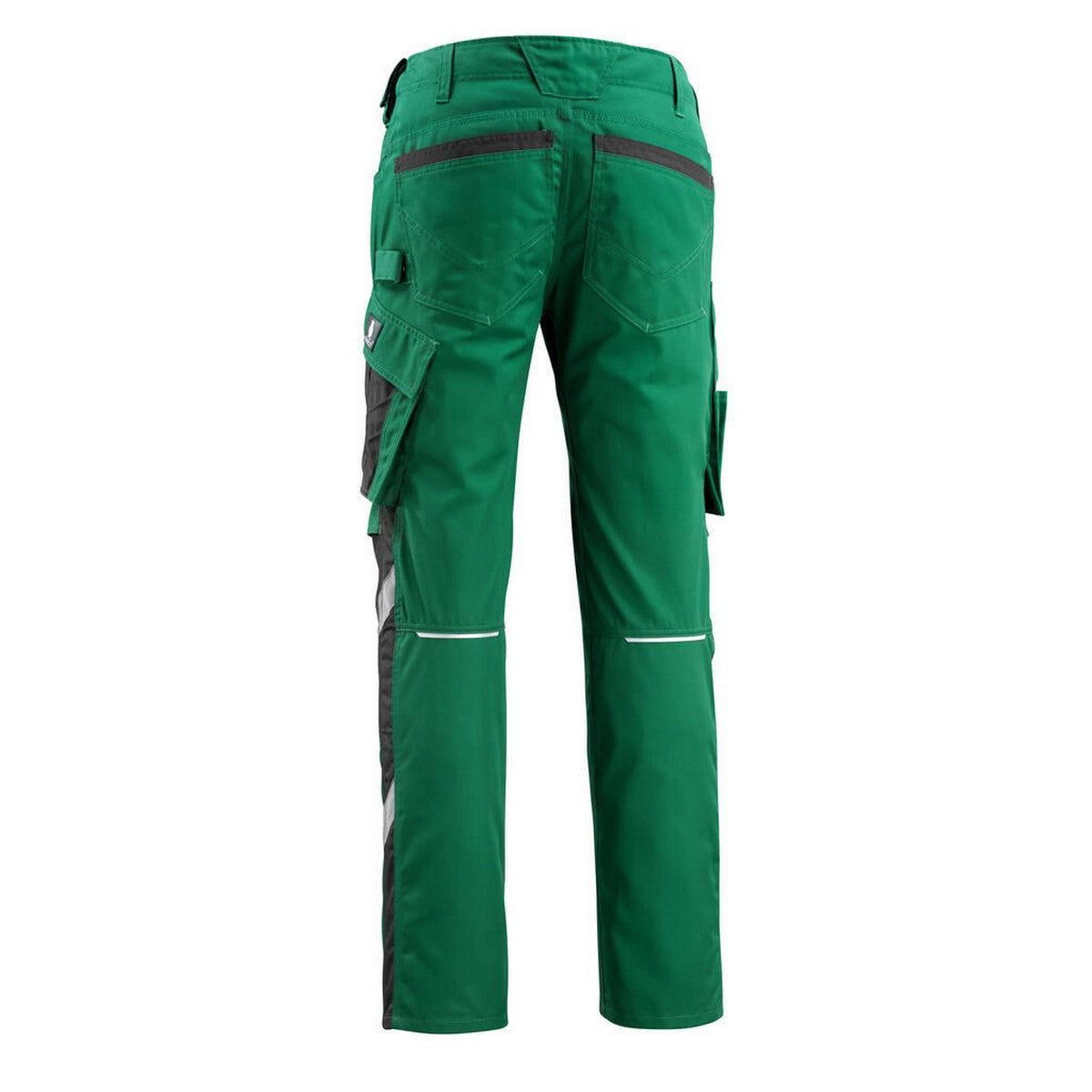 Green-Black - Back - Mascot Mens Mannheim Unique Work Trousers