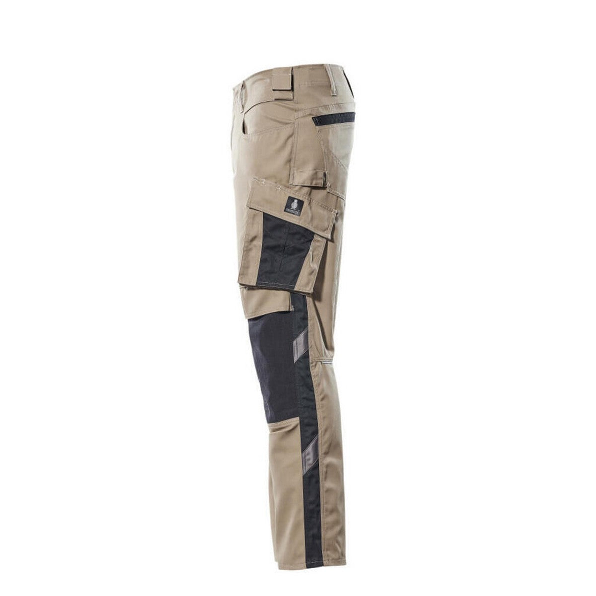 Light Khaki-Black - Lifestyle - Mascot Mens Mannheim Unique Work Trousers