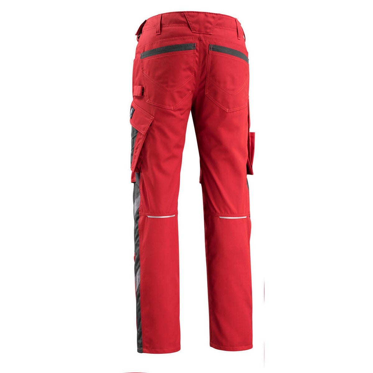 Red-Black - Back - Mascot Mens Mannheim Unique Work Trousers