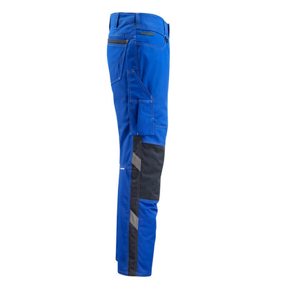 Royal Blue-Dark Navy - Side - Mascot Mens Mannheim Unique Work Trousers