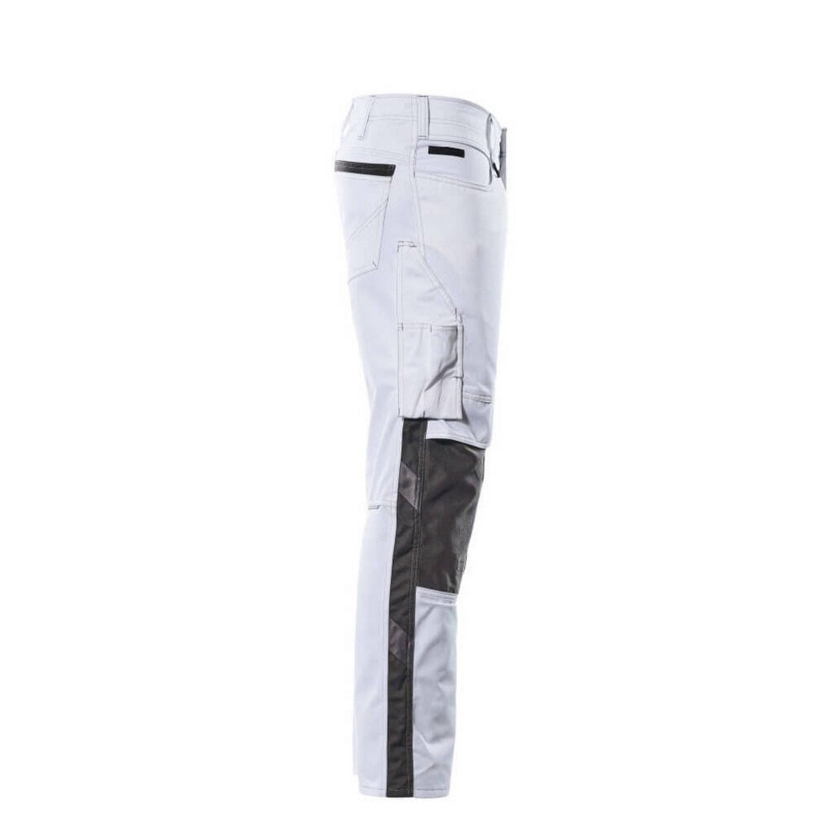 White-Dark Anthracite - Side - Mascot Mens Mannheim Unique Work Trousers