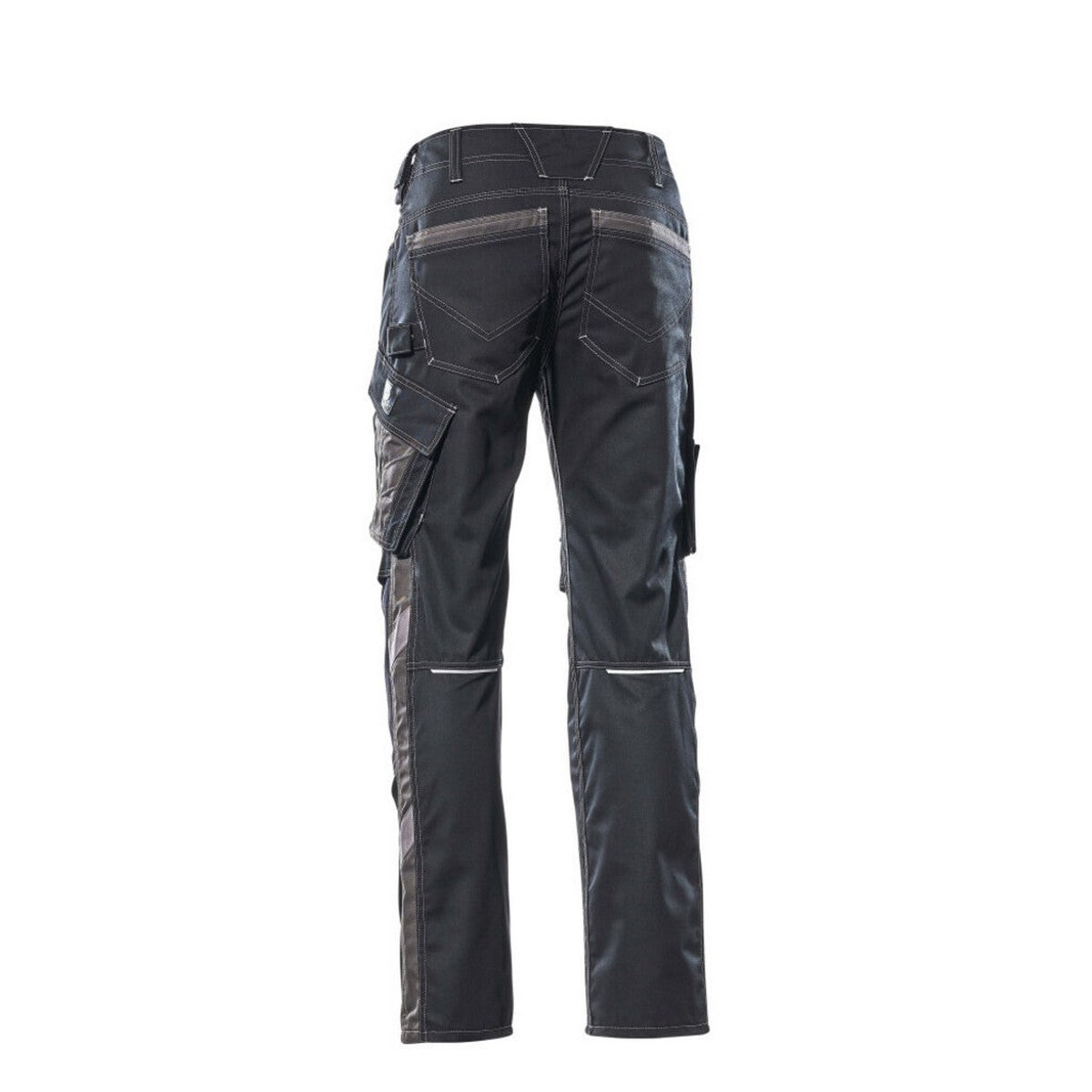 Black-Dark Anthracite - Back - Mascot Mens Mannheim Unique Work Trousers