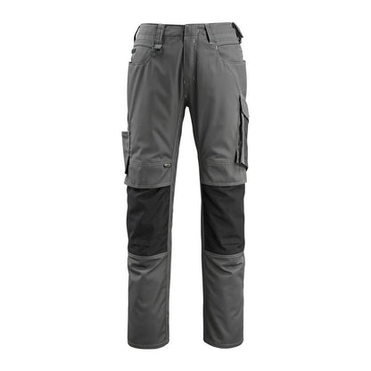 Dark Anthracite-Black - Front - Mascot Mens Mannheim Unique Work Trousers