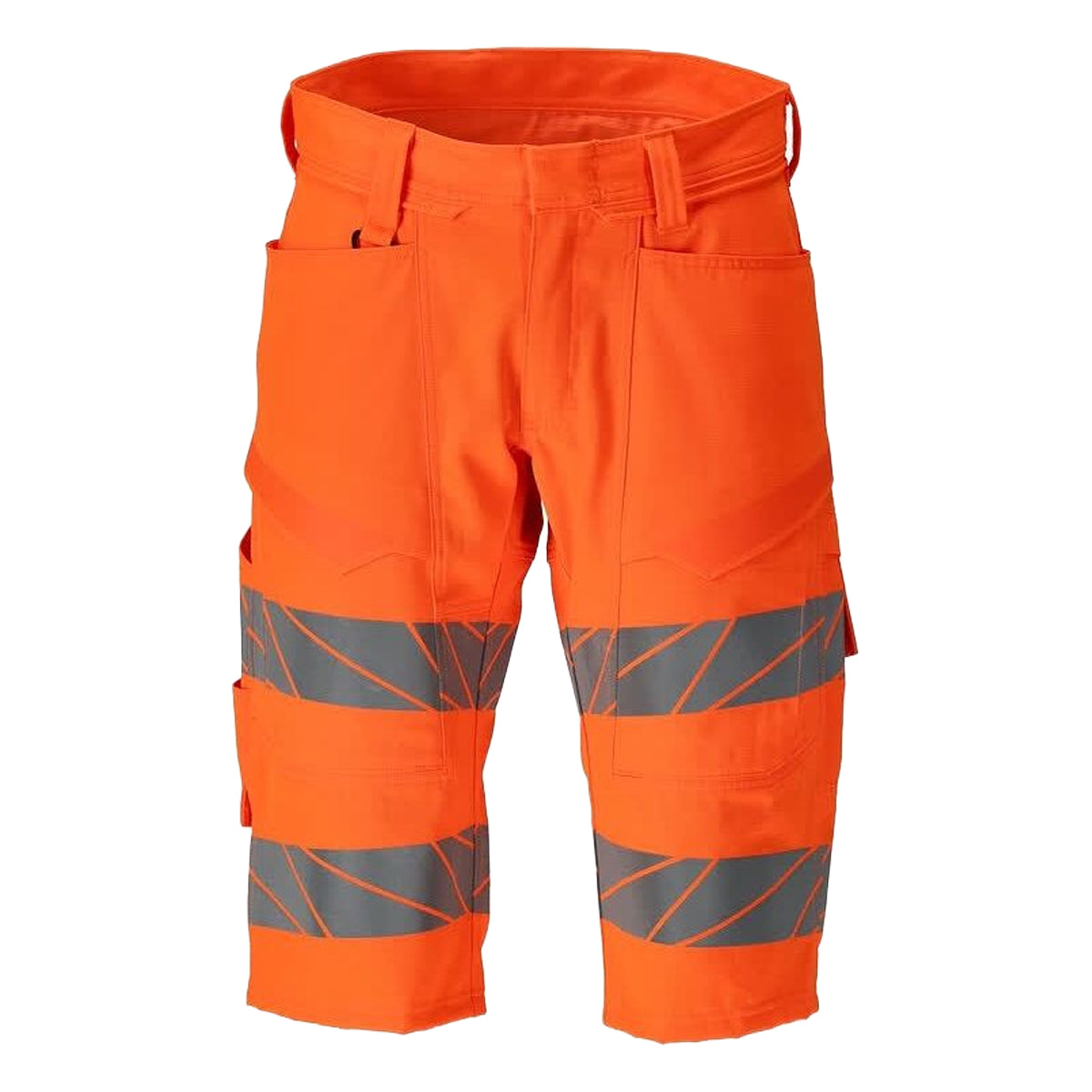 Hi Vis Orange - Front - Mascot Mens Accelerate Safe Work Shorts
