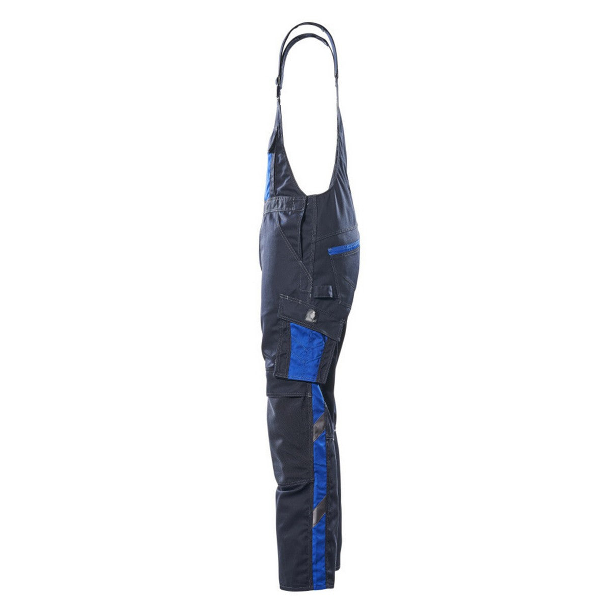 Dark Navy-Royal Blue - Lifestyle - Mascot Mens Augsburg Unique Bib And Brace Overall