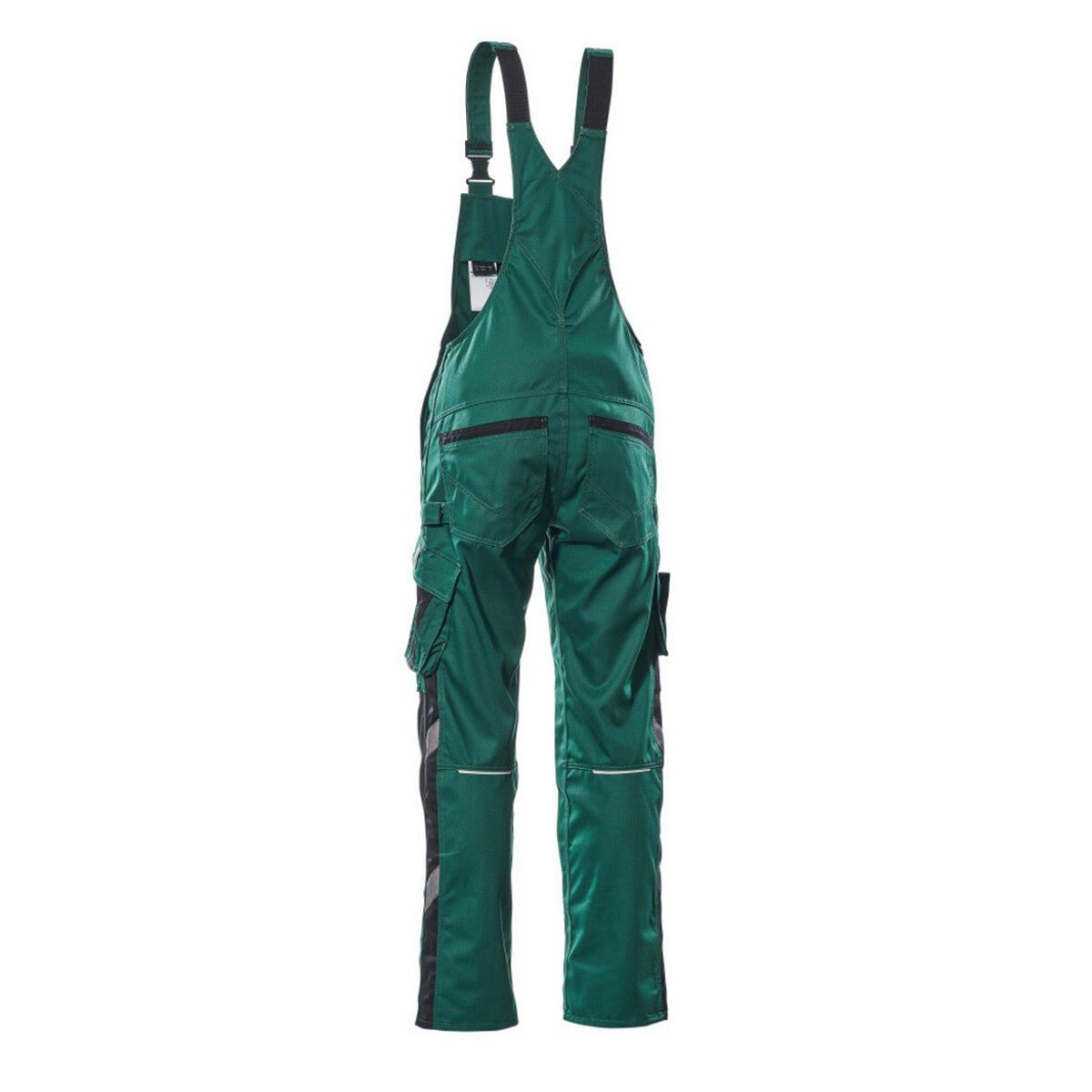 Green-Black - Back - Mascot Mens Augsburg Unique Bib And Brace Overall