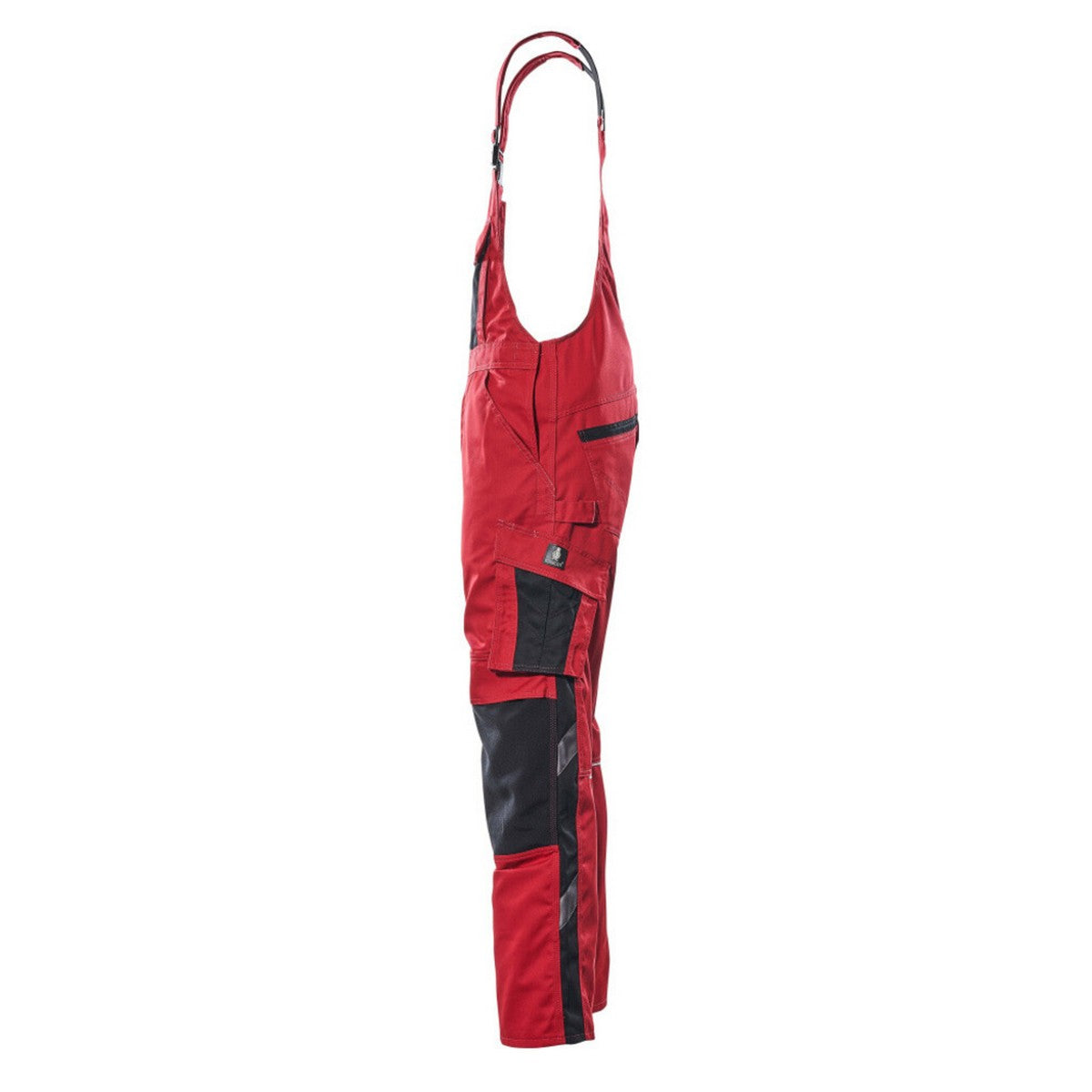 Red-Black - Lifestyle - Mascot Mens Augsburg Unique Bib And Brace Overall