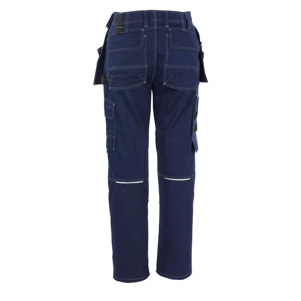 Navy - Back - Mascot Mens Atlanta Holster Pocket Work Trousers
