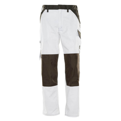 White-Dark Anthracite - Front - Mascot Mens Temora Light Work Trousers