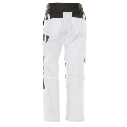 White-Dark Anthracite - Back - Mascot Mens Temora Light Work Trousers