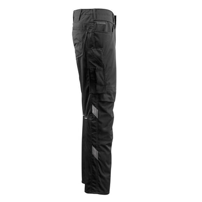 Black - Side - Mascot Mens Lemberg Unique Work Trousers