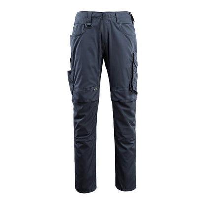 Dark Navy - Front - Mascot Mens Lemberg Unique Work Trousers